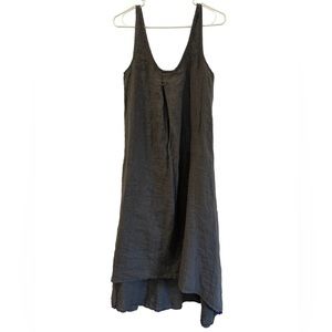 Puro Lino Linen Sleeveless Dress